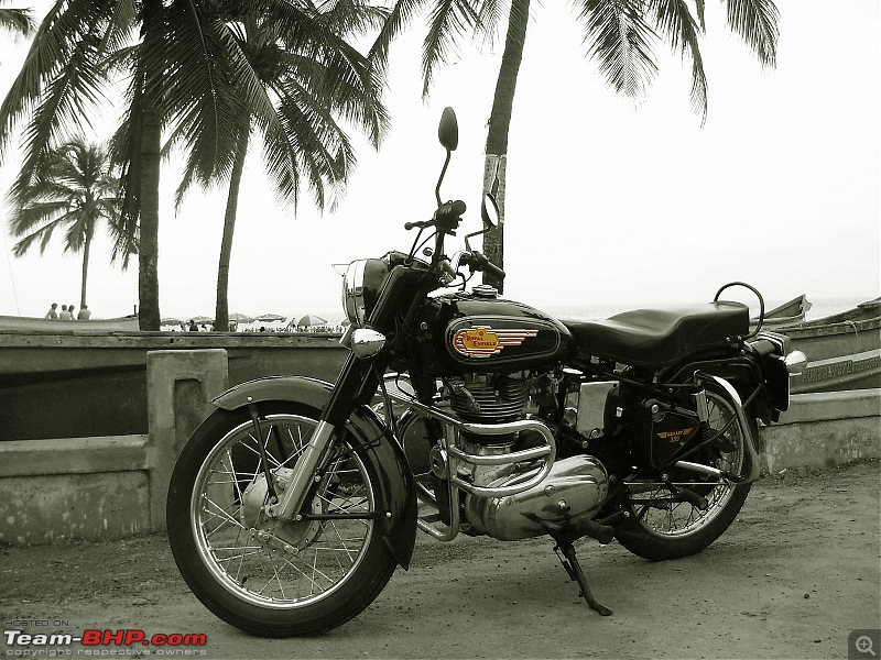 10,000 kms review of the legendary Royal Enfield STD 350 (Black). EDIT: Now sold-p8110147-bw.jpg