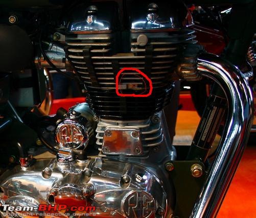 RE Classic 350 - Initial ownership-reclassic500engine_hole.jpg