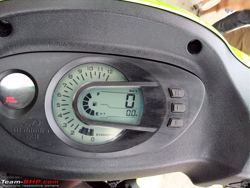 2012 Mahindra Rodeo RZ Unveiled - Ride Report & Pics-acceleration-timer.jpg