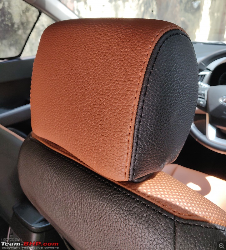 Hi-Tech automotive seat covers - Malad West, Mumbai-front-headrest-zoomin.jpg