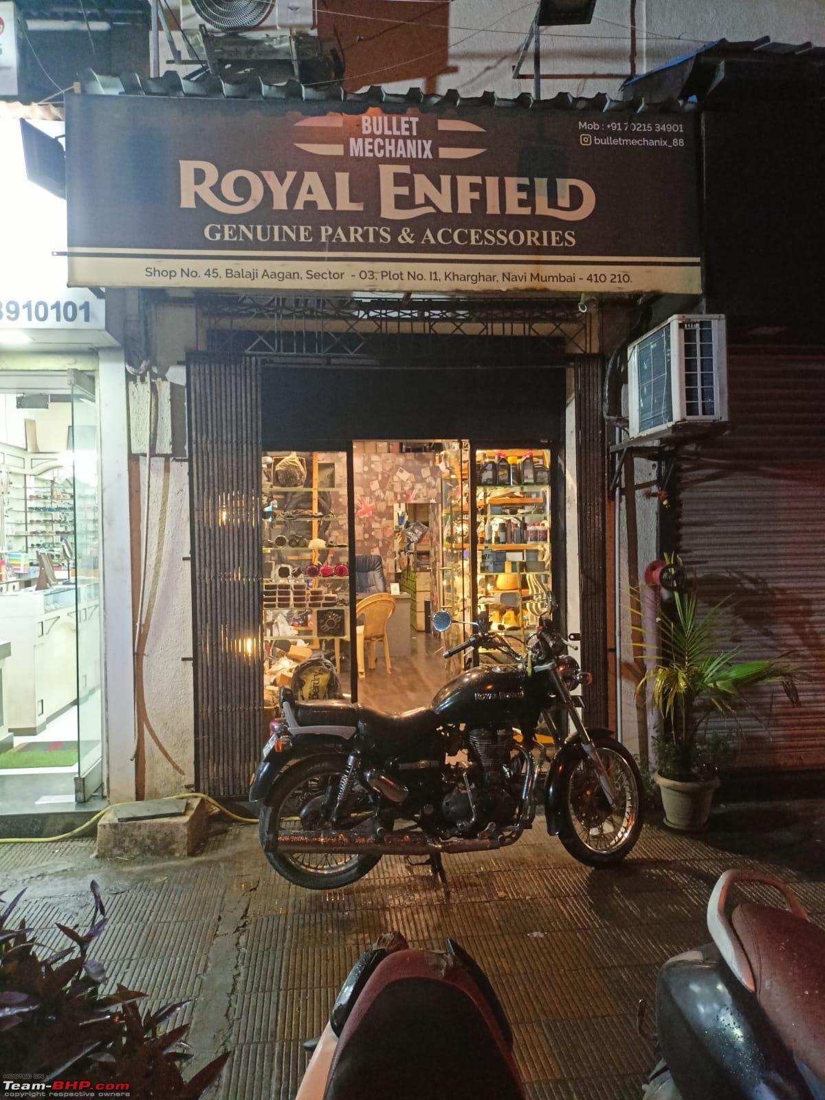 Royal enfield mechanic shop clearance