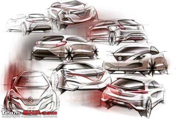 Maruti Suzuki Ertigabased XL6 MPV design sketch revealed