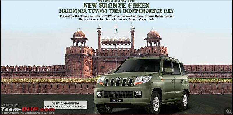 Mahindra TUV300 : Official Review-army-green-tuv300.jpg