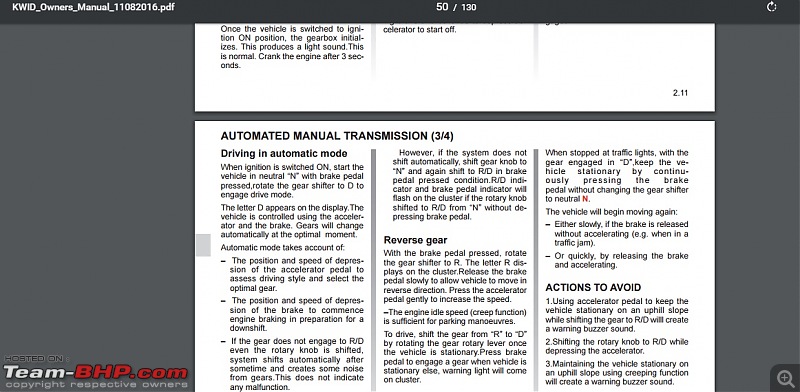 Renault Kwid AMT (Automatic) : Official Review-kwidmanual2.jpg