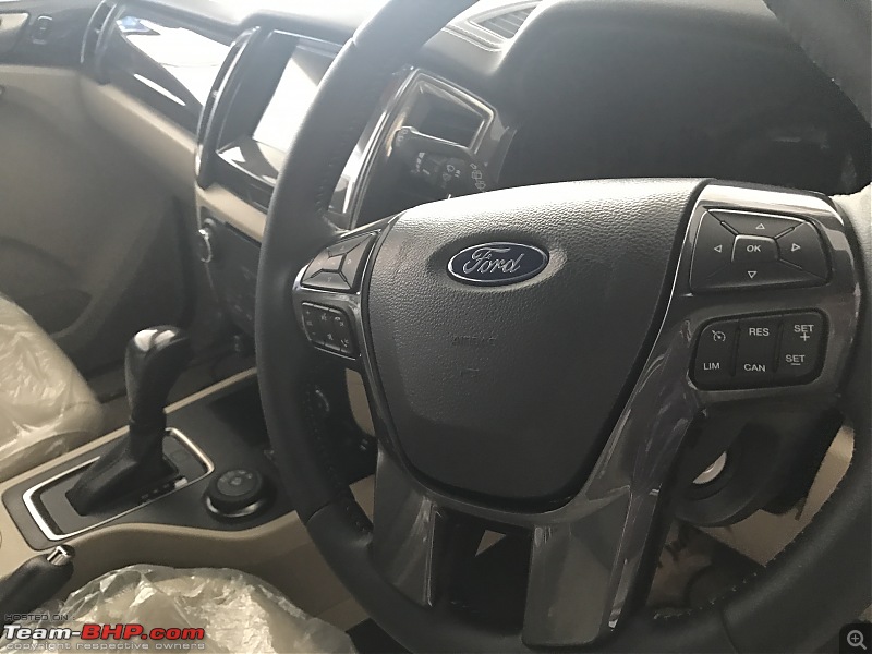 Ford Endeavour : Official Review-titanium-steering.jpg