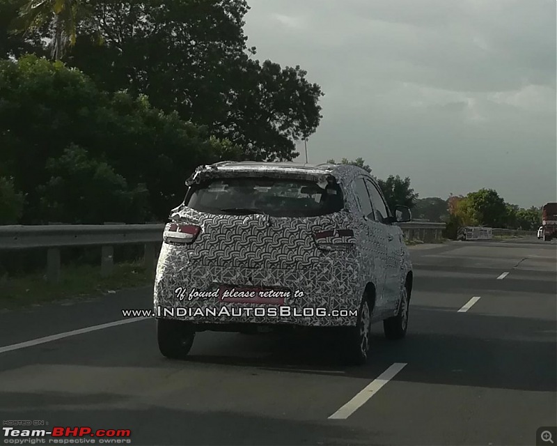 Mahindra KUV100 : Official Review-mahindrakuv100faceliftspyshotsrearthreequarters1024x819.jpg