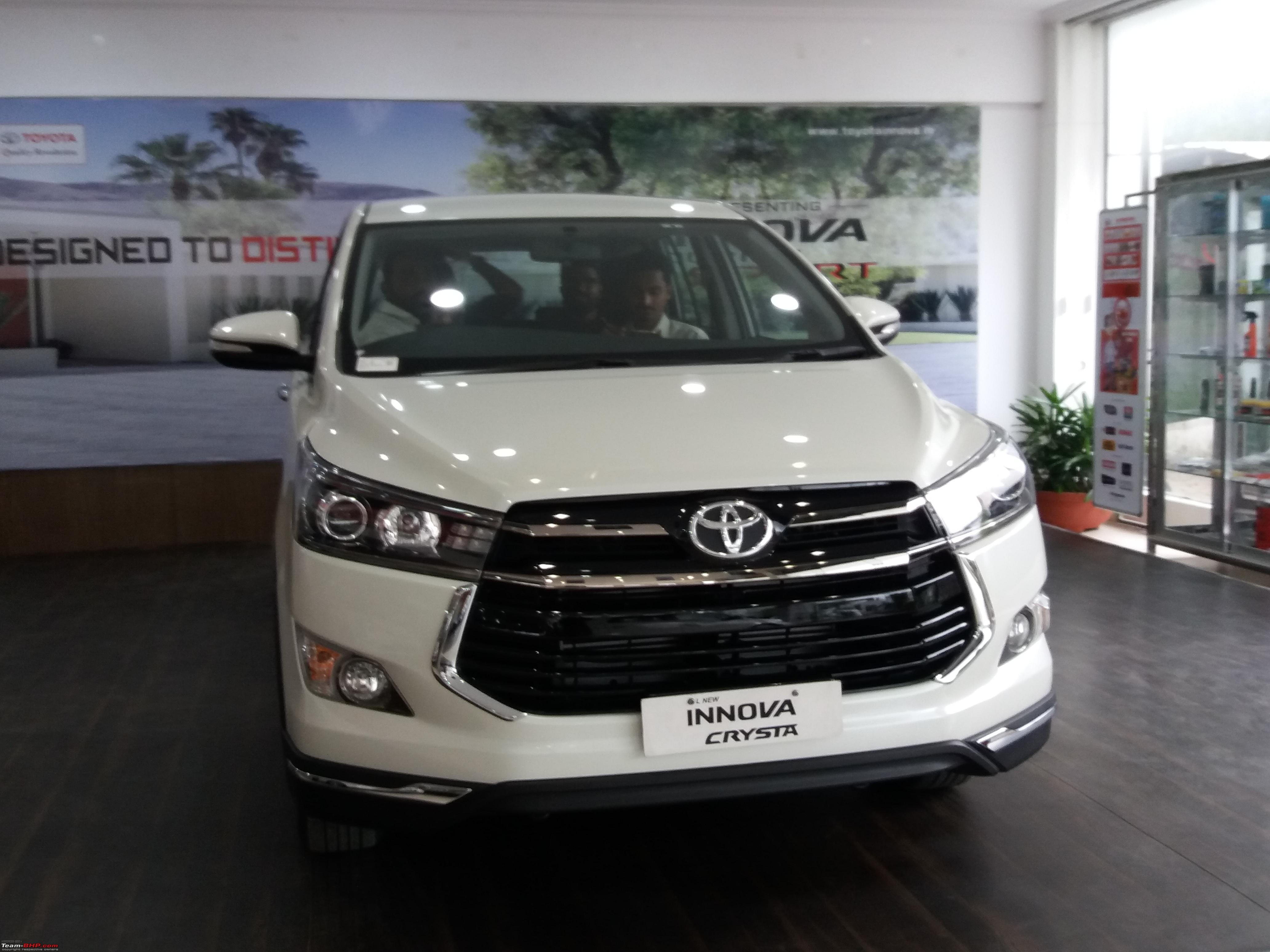 Toyota Innova Crysta Official Review Page 60 Team Bhp