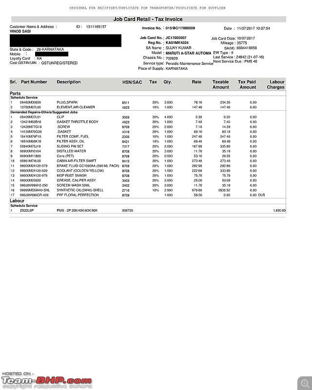 Maruti Suzuki A-Star Auto - Road Test-maruti-astar-40k-servicepage001.jpg