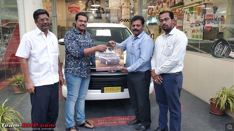 Toyota Innova Crysta : Official Review-purchase-hand-over.jpg