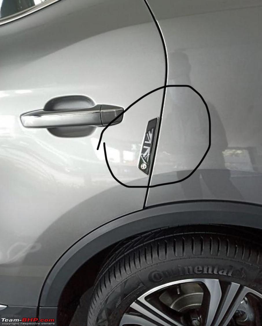 Mg clearance door protector