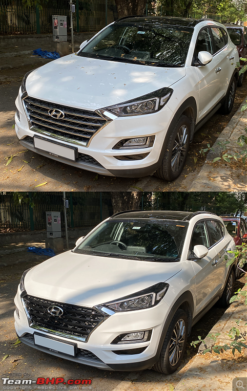 2020 Hyundai Tucson Facelift Review : 2.0L Diesel with 8-speed AT-tucson_grill_front_34_before_after_2.png