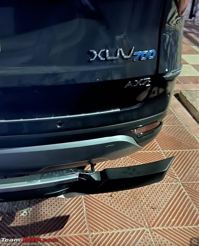 Mahindra XUV700 Review-rear-bumper.jpeg