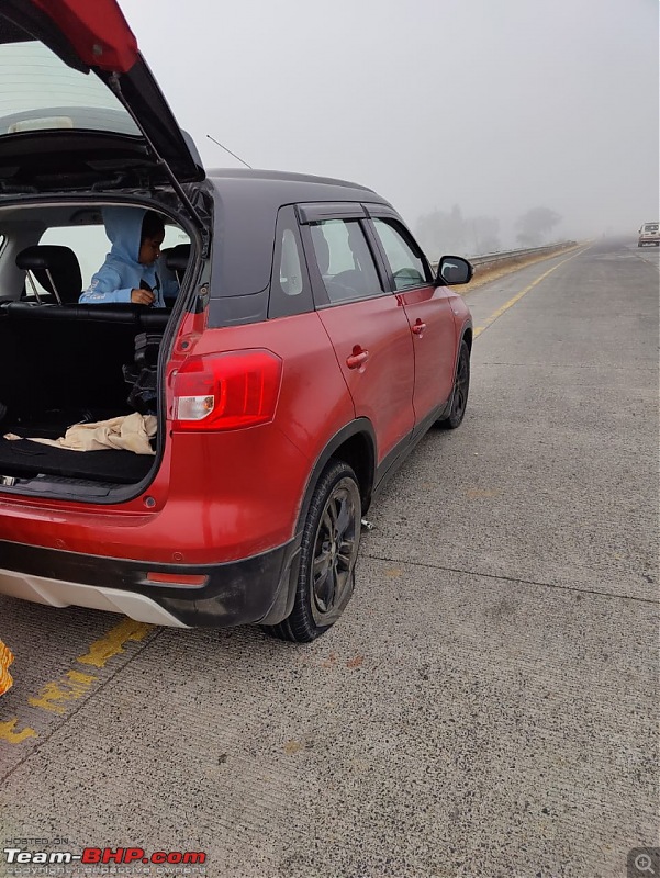 Maruti Vitara Brezza : Official Review-flat-tyre.jpeg