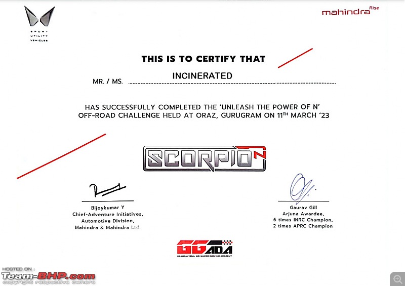Mahindra Scorpio-N Review-incineratedmahindraoffroadcertificate.jpg