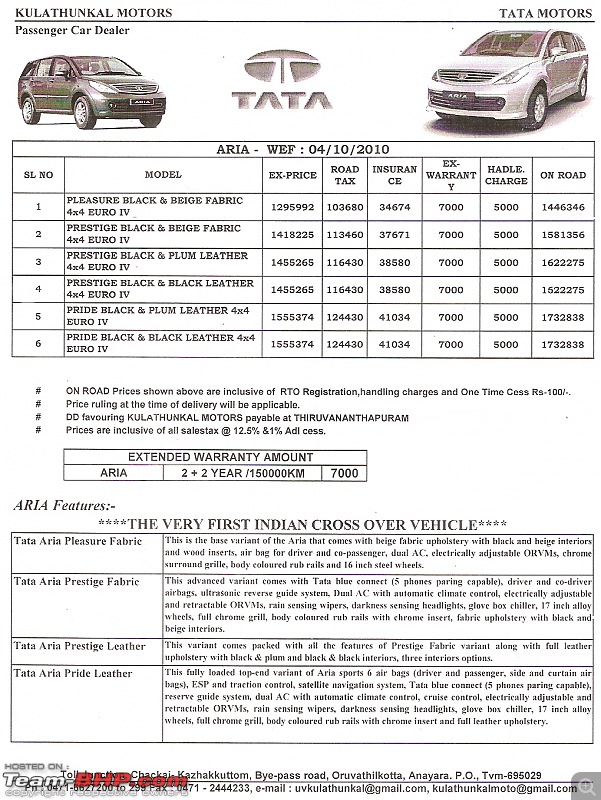 Tata Aria : Test Drive & Review-aria-price-list.jpg