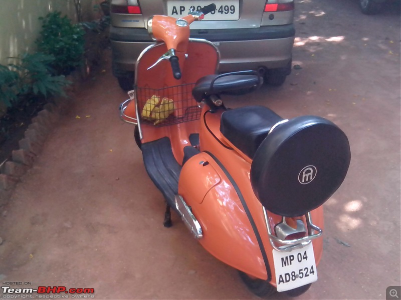 Restoration and The Untold story of Our Prized Possession "The 1974 Bajaj 150".-img_20140111_105309.jpg