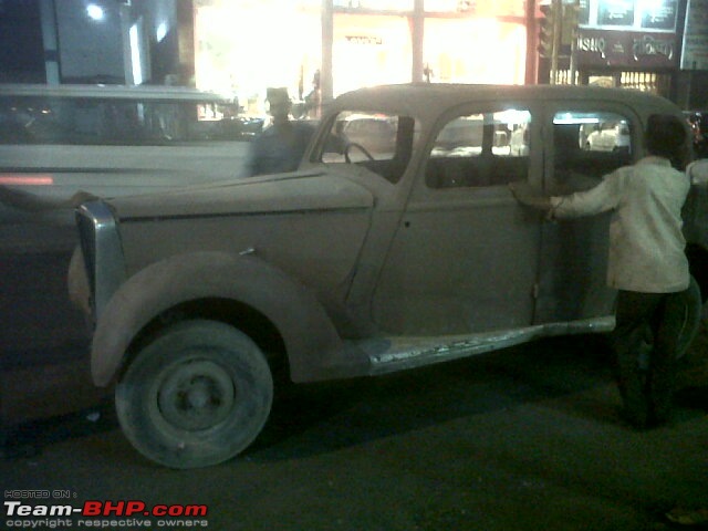 Restoration: 1948 Rover (P3) 75-6 Light Saloon-outside-workshop.jpg