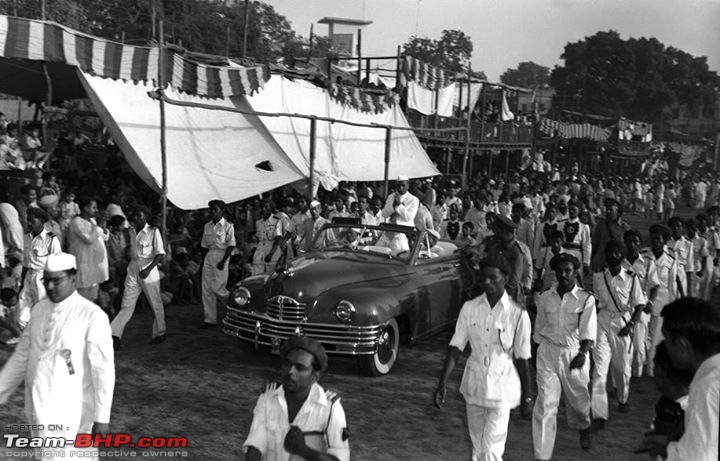 Cars of Rashtrapathi Bhavan - wheels for a nascent Nation / Republic-president-1951-dussera.jpg