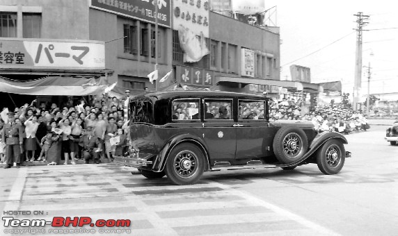 Cars of Rashtrapathi Bhavan - wheels for a nascent Nation / Republic-japan-mercedes-770k-rear.jpg