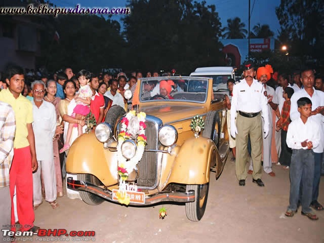 How rich were the Maharajas before Independence! Cars of the Maharajas-kohlapur-maybach-dassara.jpg