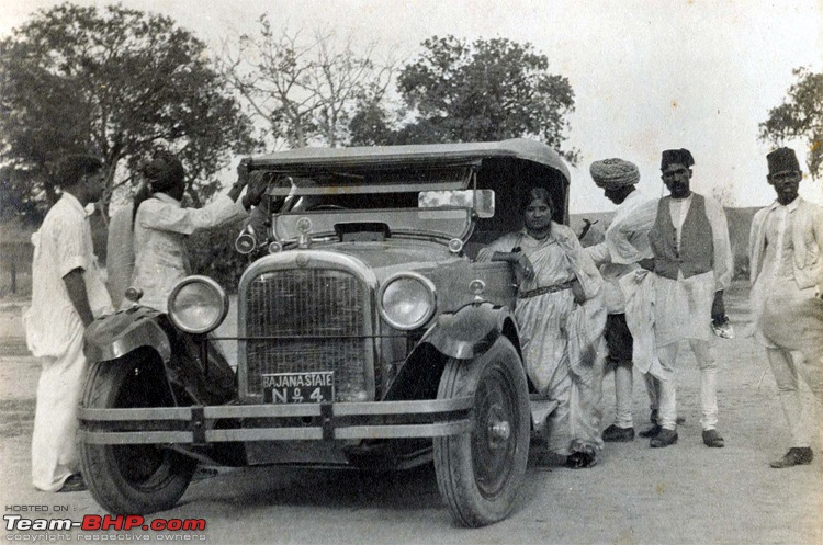 How rich were the Maharajas before Independence! Cars of the Maharajas-bajanastateno4.jpg