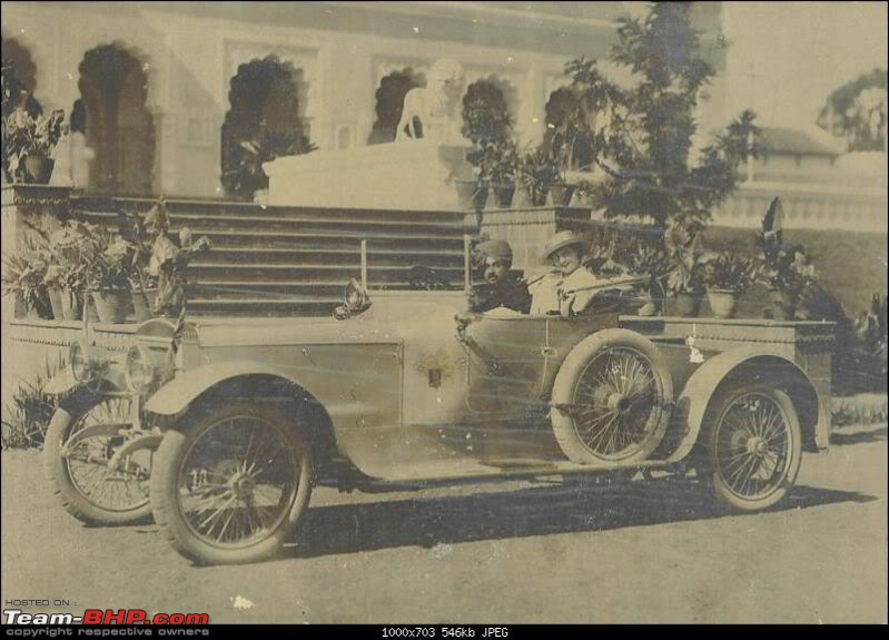 How rich were the Maharajas before Independence! Cars of the Maharajas-daimlertourerbarwanicirca1913141.jpg