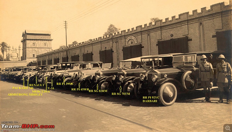 How rich were the Maharajas before Independence! Cars of the Maharajas-motor-khana-car-identification.jpg