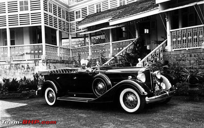 How rich were the Maharajas before Independence! Cars of the Maharajas-1934-packard-sandur.jpg