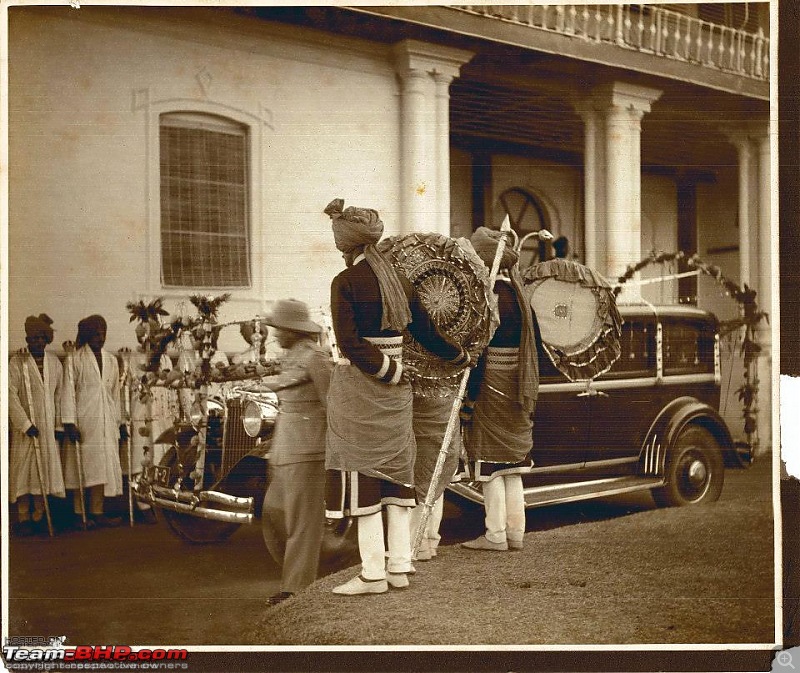 How rich were the Maharajas before Independence! Cars of the Maharajas-sirmour-chrysler-imperial-wedding.jpg