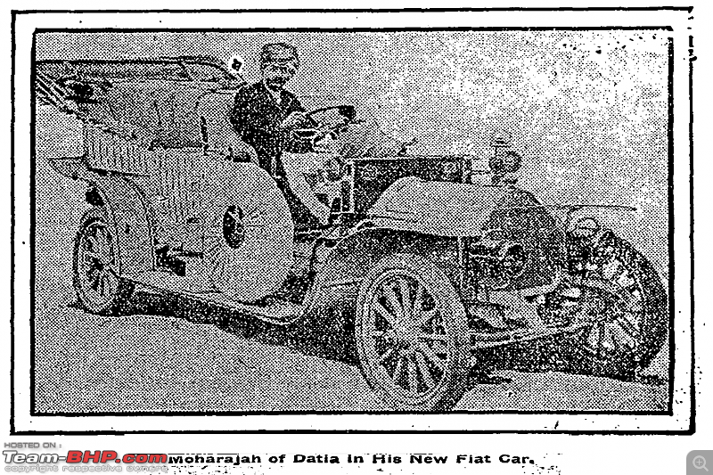 How rich were the Maharajas before Independence! Cars of the Maharajas-fiat04.png