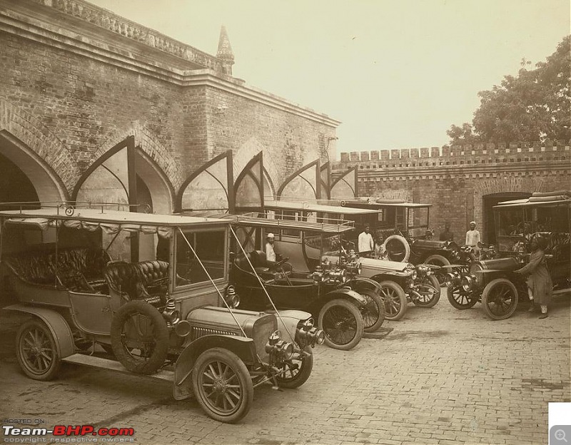 How rich were the Maharajas before Independence! Cars of the Maharajas-rampur.jpg