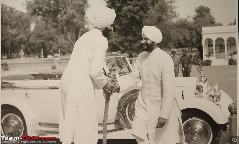 How rich were the Maharajas before Independence! Cars of the Maharajas-patiala-maybach-yadavendra-baldev-singh.jpg
