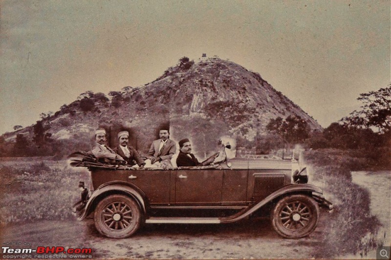 How rich were the Maharajas before Independence! Cars of the Maharajas-zamindars-drive-backdrop-idumban-hill-palani.jpg