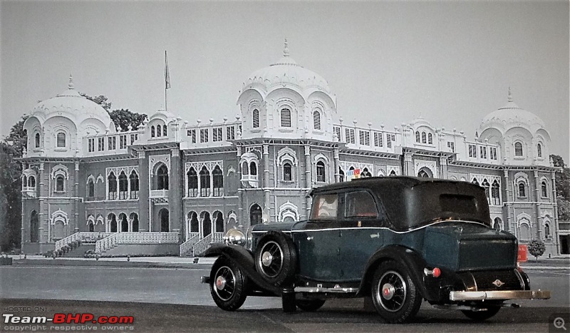 Cars of HH Nawab Sadiq M Abbasi V of Bahawalpur, Pakistan-cad-rear.jpg