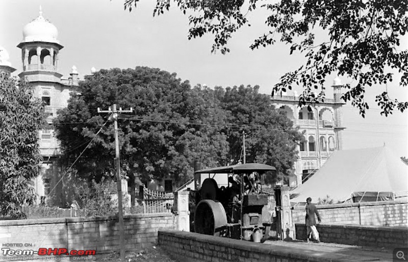 How rich were the Maharajas before Independence! Cars of the Maharajas-road-roller.jpg