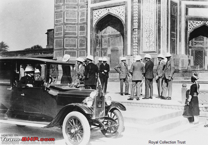 How rich were the Maharajas before Independence! Cars of the Maharajas-3366511351854085-h.r.h.-arrives-sikandra-arthur-duke-connaught-india-1921.jpg