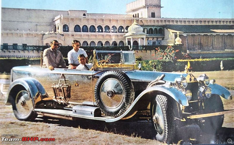 How rich were the Maharajas before Independence! Cars of the Maharajas-rewa-damiler-national-geographic.jpg