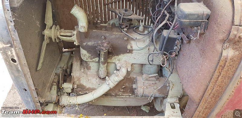 Restoration : Rare 1930 Ford Model A Cabriolet-engine.jpg