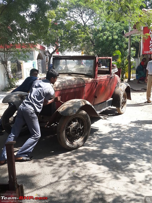 Restoration : Rare 1930 Ford Model A Cabriolet-pushed-out.jpg