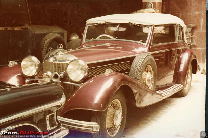 How rich were the Maharajas before Independence! Cars of the Maharajas-1936-bugundymercedesbhogilal.jpg