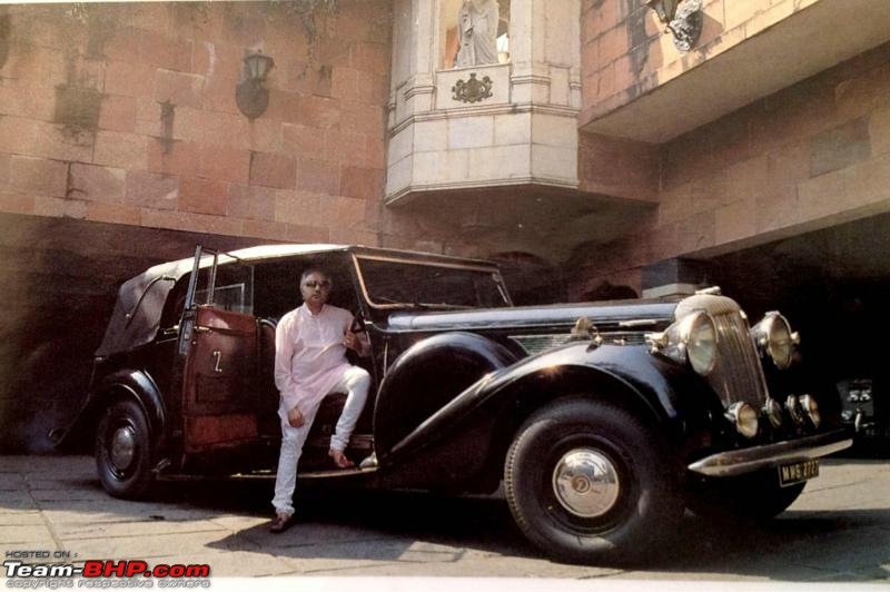 Pranlal Bhogilal Collection -  Auto World - Dasthan - Kathwada - Gujarat-mysore-daimler-de36-1947-frt-3q-r-low.jpg