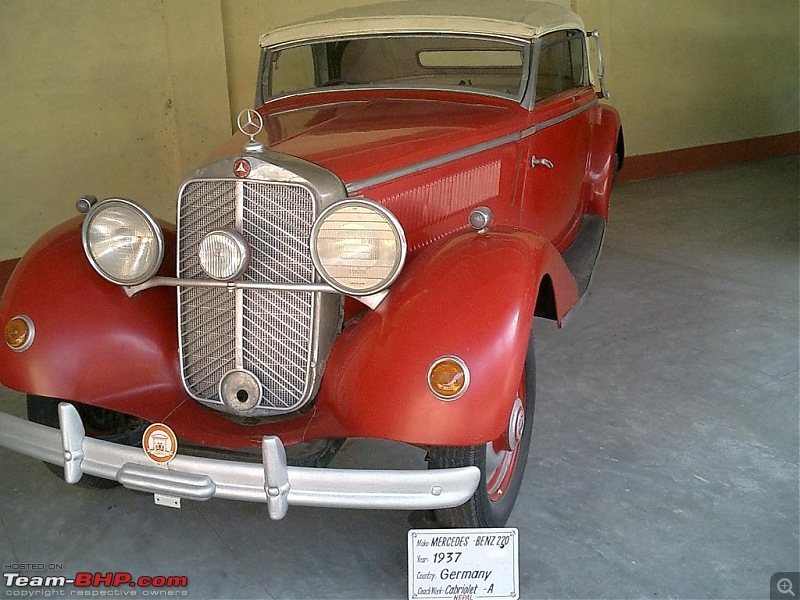 Pranlal Bhogilal Collection -  Auto World - Dasthan - Kathwada - Gujarat-mercedes01.jpg