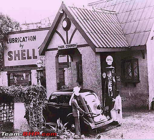 Early 20th century road infrastructure/bus transport services/automobile traffic-petrol-pump.jpg