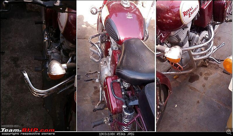 DIY: Enfield 350 Crash Guard (design & build)-bentguard.jpg