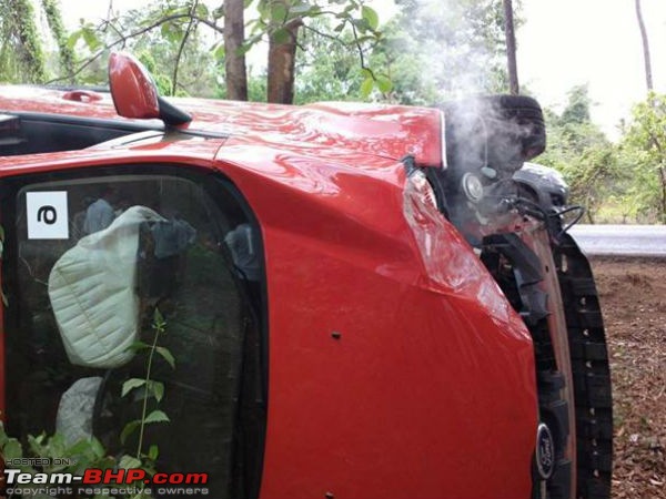 Ford EcoSport Toppled by Reviewer - Emergency Assist Dhamaka-fordecosport05.jpg