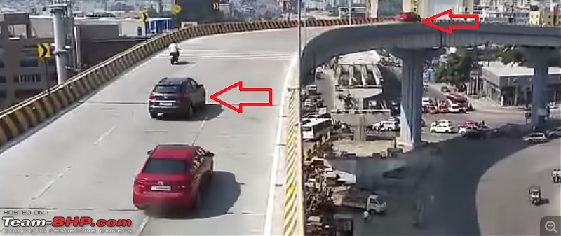 Massive Polo GTI accident in Hyderabad - Falls off a flyover!-polo_accident.jpg