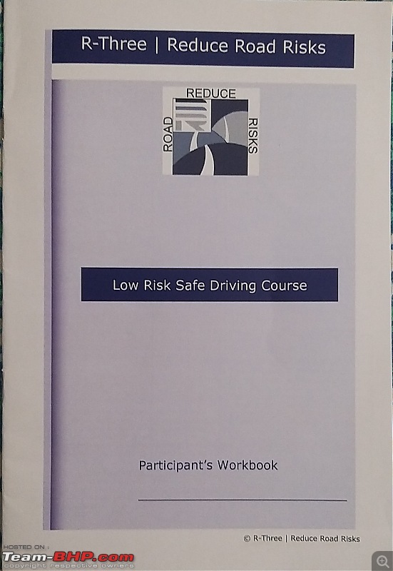 Safe Driving Workshop for 10 Women via "She Must Drive" and R-THREE-handbook.jpg