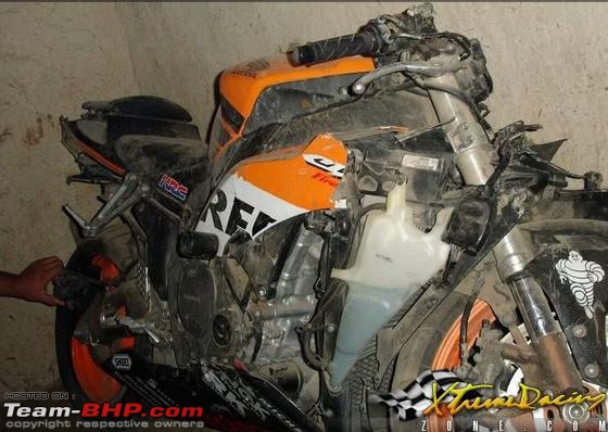 Accidents in India | Pics & Videos-cbr-ravaged.jpg