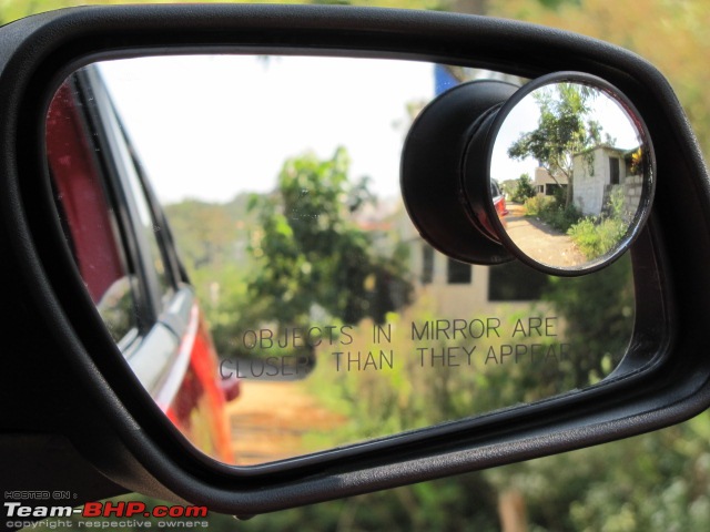 The Reason Why Objects in a Car's Side-View Mirror Are Closer Than
