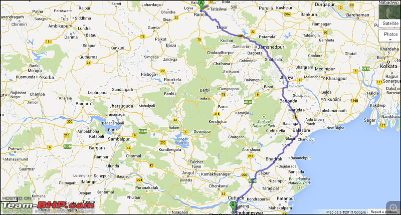 Ranchi to Bhubaneswar : Route Queries-2.png